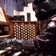 You’d think he’d be playing some John Williams but he’s actually working through “In-A-Gadda-Da-Vida”